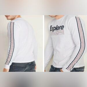 Old Navy long sleeve thermal Henley shirt XL